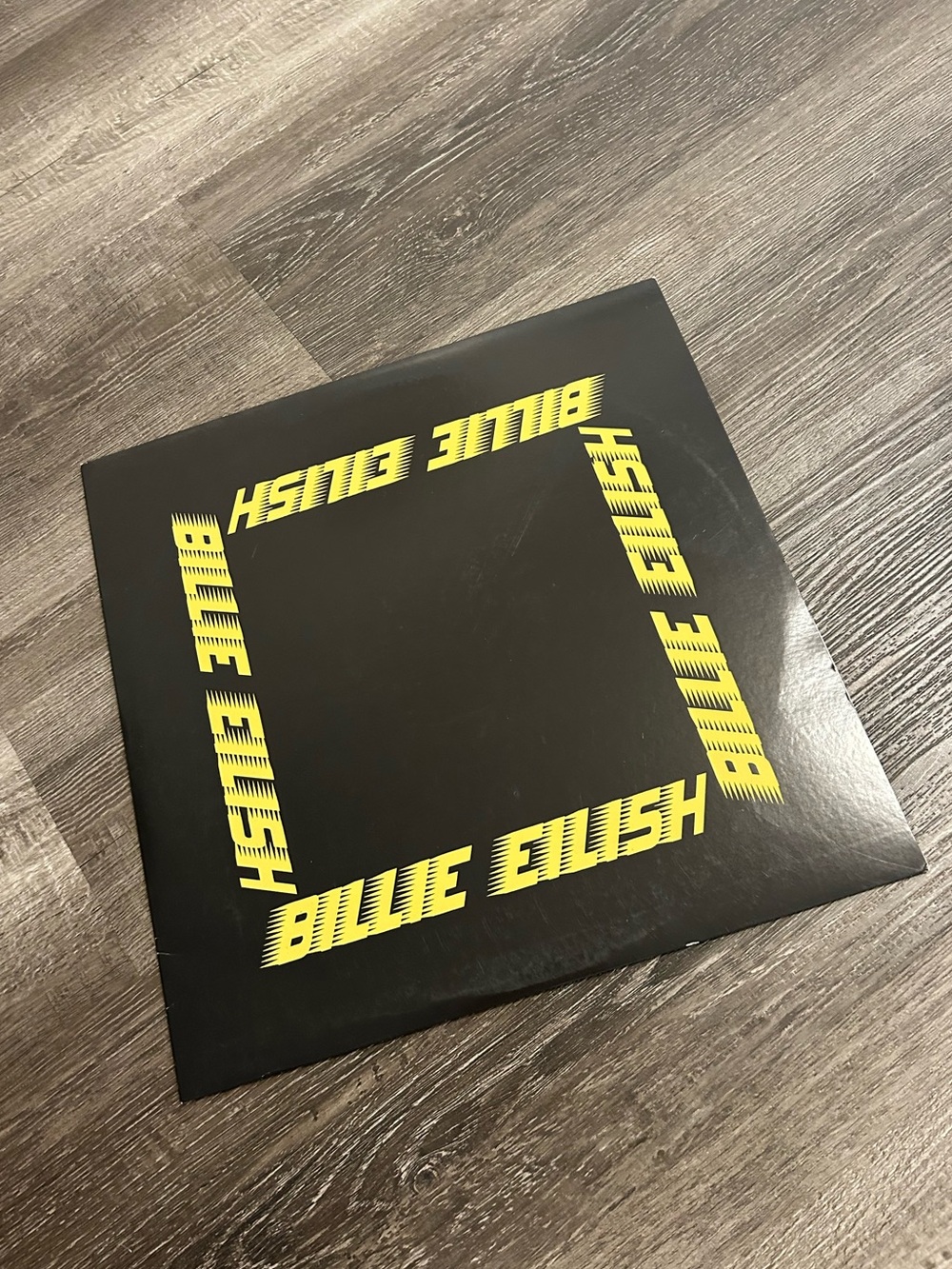 billie eilish live at third man records lime green vinyl LP